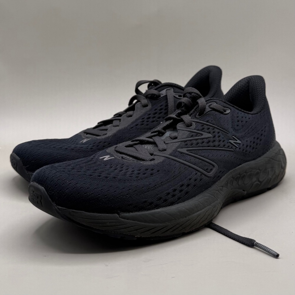 New Balance Fresh Foam 880 Running Shoes Mens 7.5 Triple Black Sneakers